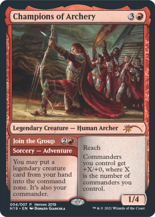 Champions of Archery [Unique and Miscellaneous Promos] 4