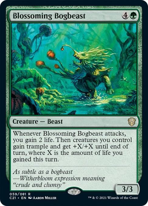 Blossoming Bogbeast [Commander 2021] 59