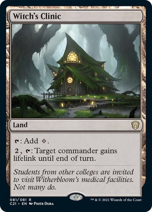 Witch's Clinic [Commander 2021] 81