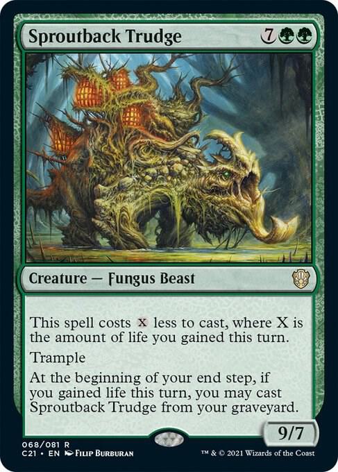 Sproutback Trudge [Commander 2021] 68