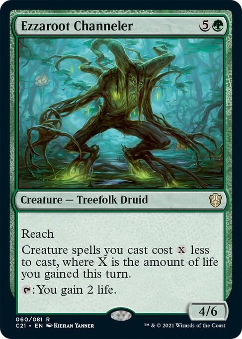 Ezzaroot Channeler [Commander 2021] 60
