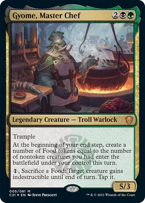 Gyome, Master Chef [Commander 2021] 5