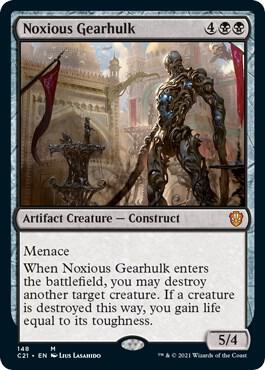 Noxious Gearhulk [Commander 2021] 148