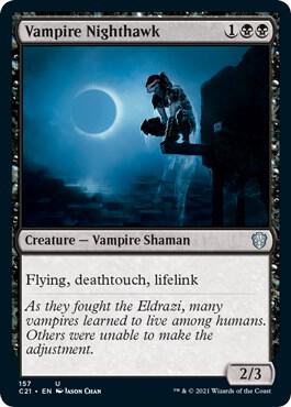 Vampire Nighthawk [Commander 2021] 157