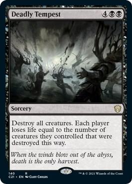 Deadly Tempest [Commander 2021] 140