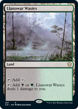 Llanowar Wastes [Commander 2021] 297