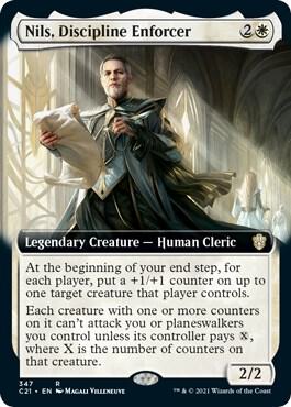 Nils, Discipline Enforcer (Extended Art) [Commander 2021] 347