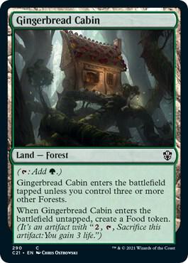 Gingerbread Cabin [Commander 2021] 290