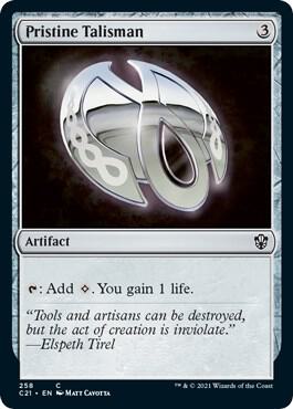 Pristine Talisman [Commander 2021] 258