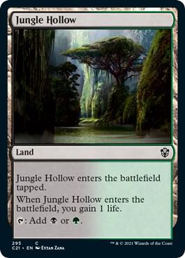 Jungle Hollow [Commander 2021] 295