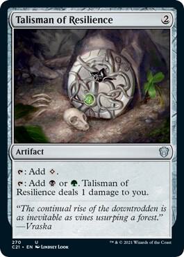 Talisman of Resilience [Commander 2021] 270