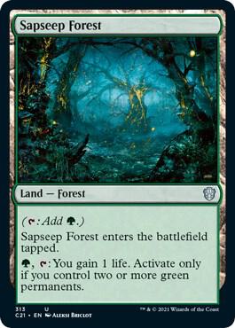Sapseep Forest [Commander 2021] 313