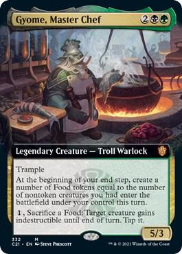 Gyome, Master Chef (Extended Art) [Commander 2021] 332