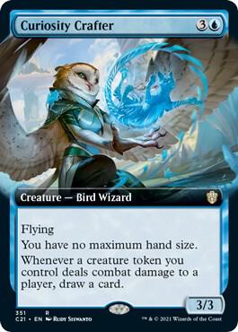 Curiosity Crafter (Extended Art) [Commander 2021] 351