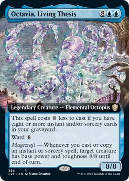 Octavia, Living Thesis (Extended Art) [Commander 2021] 356