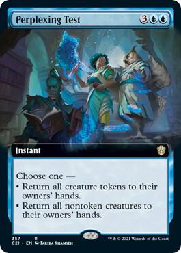 Perplexing Test (Extended Art) [Commander 2021] 357