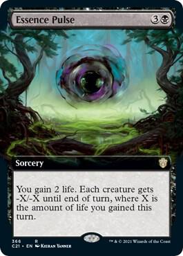 Essence Pulse (Extended Art) [Commander 2021] 366