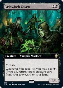 Veinwitch Coven (Extended Art) [Commander 2021] 373