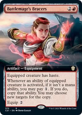 Battlemage's Bracers (Extended Art) [Commander 2021] 375