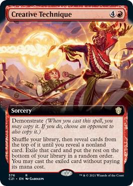 Creative Technique (Extended Art) [Commander 2021] 376