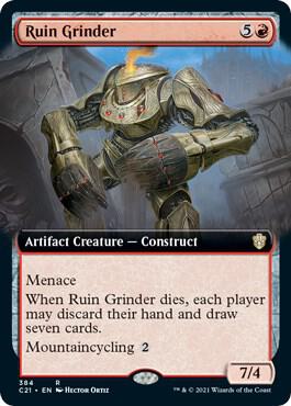 Ruin Grinder (Extended Art) [Commander 2021] 384