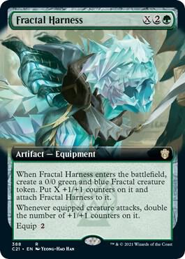 Fractal Harness (Extended Art) [Commander 2021] 388