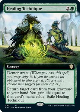 Healing Technique (Extended Art) [Commander 2021] 390