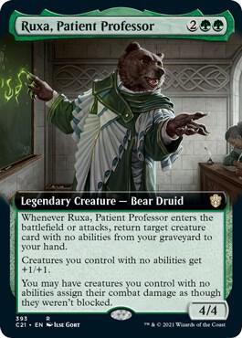 Ruxa, Patient Professor (Extended Art) [Commander 2021] 393