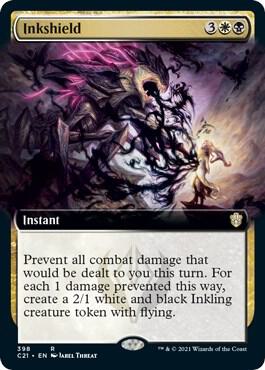 Inkshield (Extended Art) [Commander 2021] 398