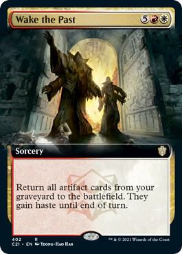 Wake the Past (Extended Art) [Commander 2021] 402