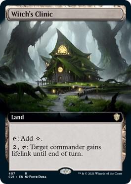 Witch's Clinic (Extended Art) [Commander 2021] 407