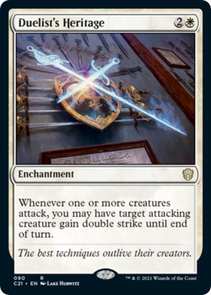 Duelist's Heritage [Commander 2021] 90