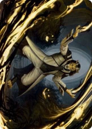 Leonin Lightscribe Art Card [Art Series: Strixhaven] 3