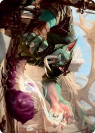 Novice Dissector Art Card [Art Series: Strixhaven] 9