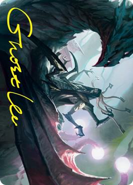 Specter of the Fens Art Card (Gold-Stamped Signature) [Art Series: Strixhaven] 11