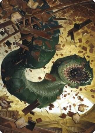 Bookwurm Art Card [Art Series: Strixhaven] 14
