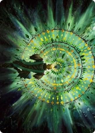 Verdant Mastery Art Card [Art Series: Strixhaven] 19