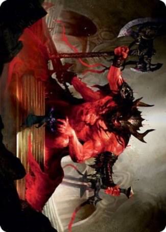 Awaken the Blood Avatar Art Card [Art Series: Strixhaven] 20