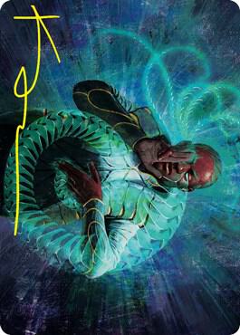 Biomathematician Art Card (Gold-Stamped Signature) [Art Series: Strixhaven] 21