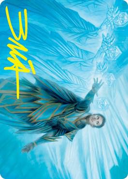 Echoing Equation Art Card (Gold-Stamped Signature) [Art Series: Strixhaven] 24