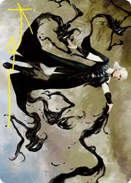 Shadewing Laureate Art Card (Gold-Stamped Signature) [Art Series: Strixhaven] 40