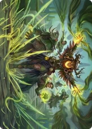 Witherbloom Command Art Card [Art Series: Strixhaven] 45