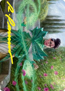 Kianne, Dean of Substance Art Card (Gold-Stamped Signature) [Art Series: Strixhaven] 51