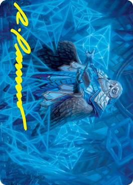 Imbraham, Dean of Theory Art Card (Gold-Stamped Signature) [Art Series: Strixhaven] 52