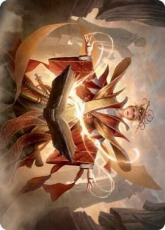 Augusta, Dean of Order Art Card [Art Series: Strixhaven] 54