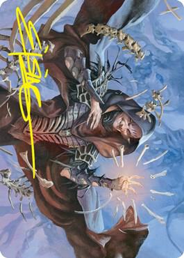 Valentin, Dean of the Vein Art Card (Gold-Stamped Signature) [Art Series: Strixhaven] 56