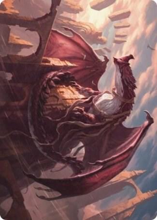 Velomachus Lorehold Art Card [Art Series: Strixhaven] 61