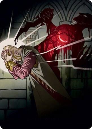 Agonizing Remorse Art Card [Art Series: Strixhaven] 70