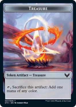 Treasure Token [Strixhaven: School of Mages] 7