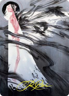 Tendrils of Agony Art Card (Gold-Stamped Signature) [Art Series: Strixhaven] 73